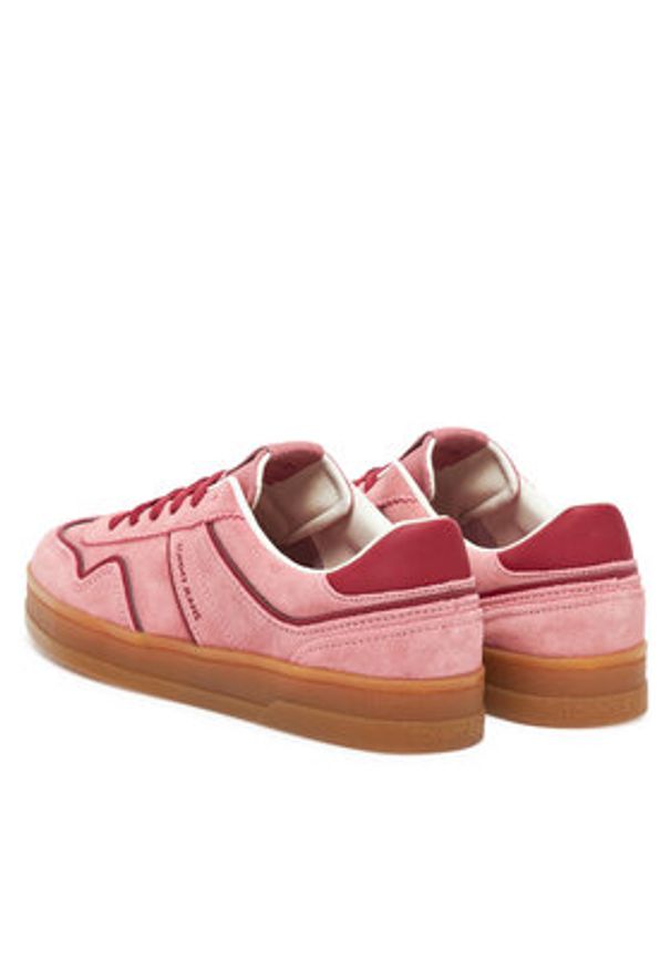 Tommy Jeans Sneakersy The Greenwich EN0EN02806 Różowy. Kolor: różowy. Materiał: skóra, zamsz