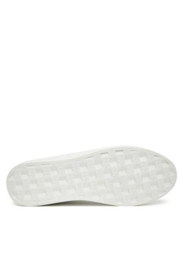 Calvin Klein Jeans Sneakersy Classic Cupsole Mg Nylon Mix YM0YM01304 Biały. Kolor: biały. Materiał: skóra