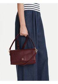 TOMMY HILFIGER - Tommy Hilfiger Torebka AW0AW16933 Bordowy. Kolor: czerwony. Materiał: skórzane #6