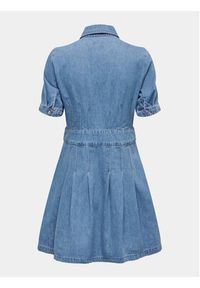 only - ONLY Sukienka jeansowa Myra 15300434 Niebieski Regular Fit. Kolor: niebieski. Materiał: bawełna #2