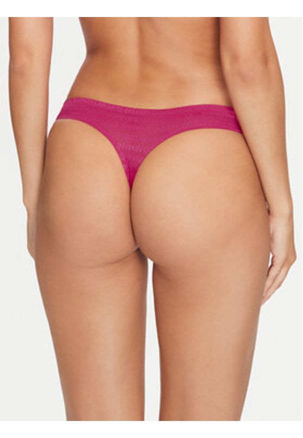 Emporio Armani Underwear Komplet 2 par stringów 163333 3F204 02275 Różowy. Kolor: różowy. Materiał: syntetyk