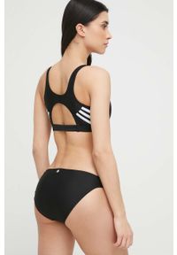 adidas Performance dwuczęściowy strój kąpielowy kolor czarny miękka miseczka. Kolor: czarny. Materiał: materiał, dzianina #2