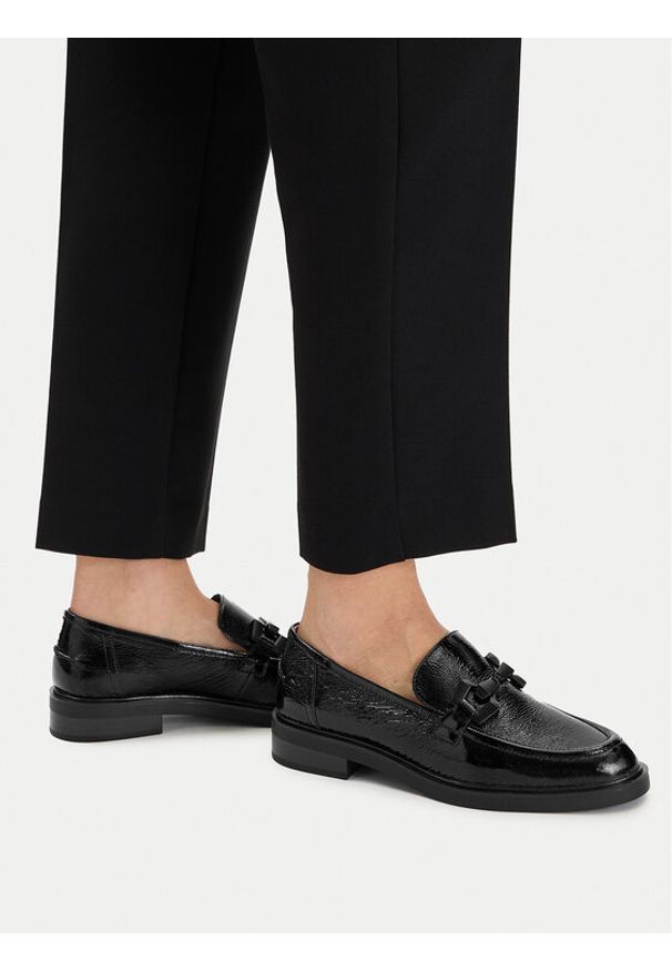 Caprice Loafersy 9-24200-41 Czarny. Kolor: czarny. Materiał: skóra