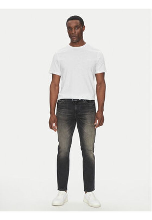 BOSS T-Shirt Tegood 50508243 Biały Regular Fit. Kolor: biały. Materiał: bawełna