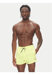 Puma Szorty kąpielowe 907658 Żółty Regular Fit. Kolor: żółty. Materiał: syntetyk #4