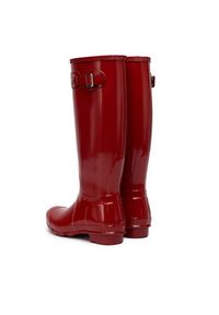 Hunter Kalosze Original Gloss WFT1000RGL Czerwony. Kolor: czerwony. Materiał: kauczuk