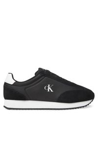 Calvin Klein Jeans Sneakersy Retro Runner Lace Up Ny-Su YM0YM01325 Czarny. Kolor: czarny. Materiał: skóra #1