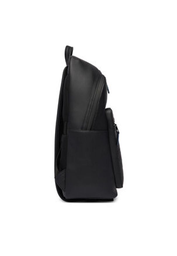 TOMMY HILFIGER - Tommy Hilfiger Plecak Th Modern Backpack AM0AM13982 Czarny. Kolor: czarny. Materiał: skóra