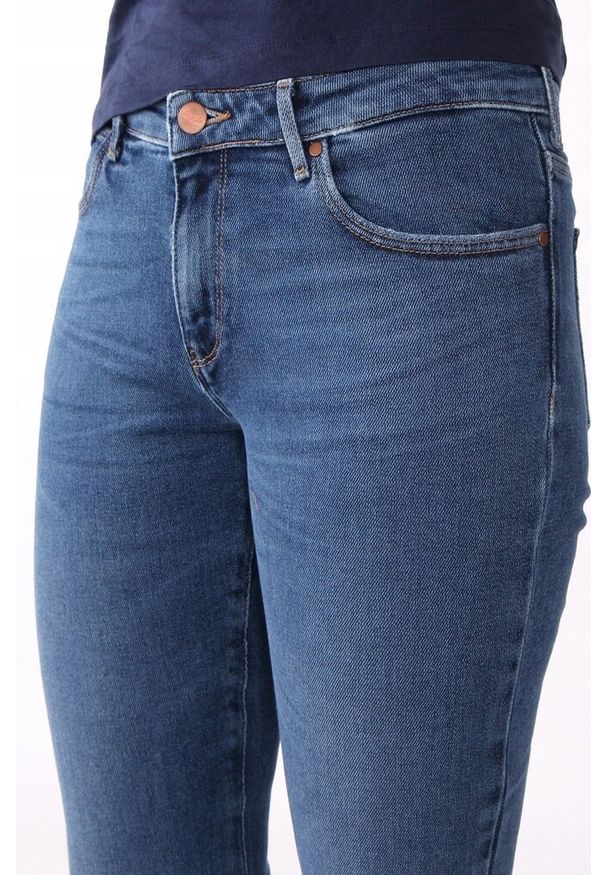 Wrangler - WRANGLER BOOTCUT DAMSKIE SPODNIE JEANSOWE JEANSY DŻINSY DANCING DAYS W28B70016