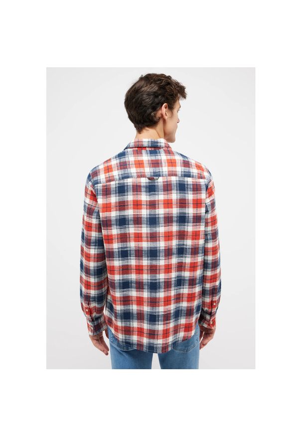 Męska Koszula Mustang Style Eastbridge Multicheck Red 1014768 12551