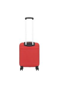 Ochnik - Komplet walizek na kółkach 19'/24'/28'. Kolor: czerwony. Materiał: materiał, poliester, guma, kauczuk #3
