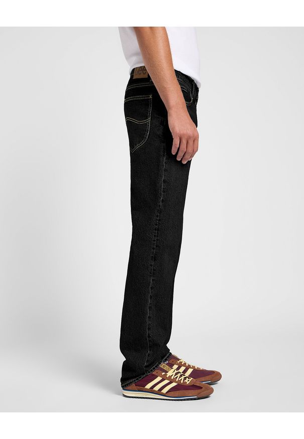Lee - MESKIE SPODNIE LEE WEST DEEP BLACK 112373323