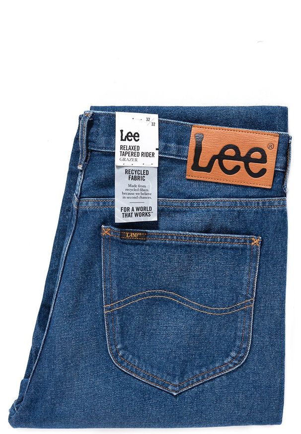 Lee - LEE SPODNIE MĘSKIE GRAZER MID SALEM L73OGAZT 112120754. Stan: podwyższony