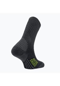 TEKO - Skarpety sportowe z wełny Merino Teko ecoHIKE Medium Full Cushion Hiking 3.0. Kolor: czarny. Materiał: wełna