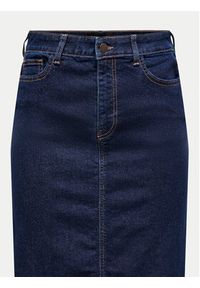JDY Spódnica jeansowa Moon 15335465 Granatowy Regular Fit. Kolor: niebieski. Materiał: bawełna