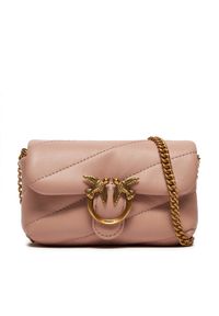 Pinko Torebka Love Puff Micro C PE 24 PCPL 100041 A0F2 Różowy. Kolor: różowy. Materiał: skórzane