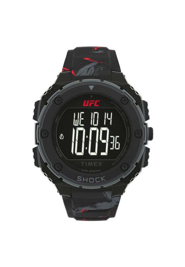 Timex Zegarek TW2V85100 Czarny. Kolor: czarny