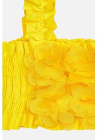 Mayoral - Strój kąpielowy dziecięcy 92-134 cm. Kolor: żółty. Materiał: poliester, materiał, poliamid, elastan. Wzór: gładki #2