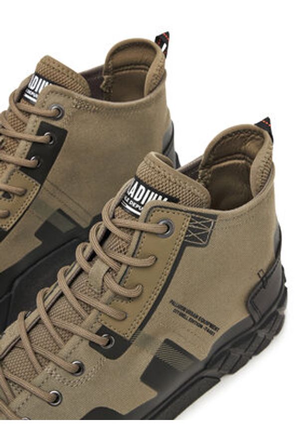 Palladium Sneakersy Ace City Shell Chuk2 74451-308-M Zielony. Kolor: zielony. Materiał: materiał