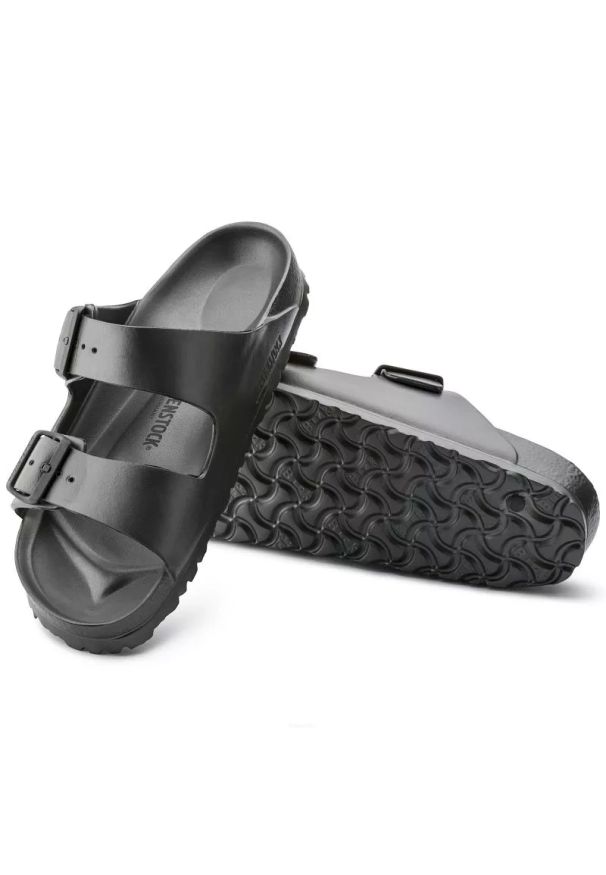 Birkenstock - Klapki męskie BIRKENSTOCK ARIZONA EVA. Okazja: do pracy, na co dzień, na spacer. Kolor: szary. Styl: casual