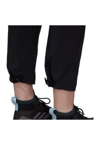 Adidas - Spodnie damskie trekkingowe adidas Terrex DZ0783. Materiał: materiał, elastan, nylon, skóra, tkanina. Wzór: ze splotem. Sport: turystyka piesza, wspinaczka #3