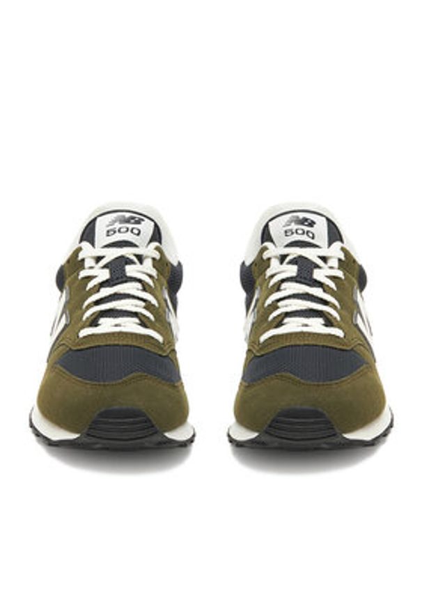 New Balance Sneakersy GM500ROS Khaki. Kolor: brązowy. Materiał: materiał