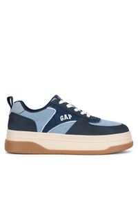 GAP - Gap Sneakersy PARADISE CUP LOW W GP514033CW-NVAB Granatowy. Kolor: niebieski. Materiał: materiał