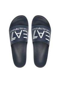 EA7 Emporio Armani Klapki 7X000108 AF15118 BA045 Granatowy. Kolor: niebieski #4