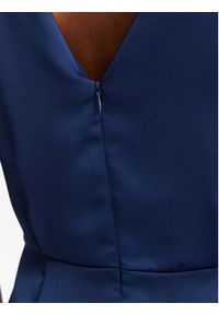 Rinascimento Sukienka koktajlowa CFC0128801003 Niebieski Slim Fit. Kolor: niebieski. Materiał: syntetyk. Styl: wizytowy #5