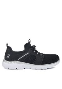 Rieker Sneakersy M5065-00 Czarny. Kolor: czarny. Materiał: materiał #1