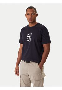 C.P. Company T-Shirt 20CMTS084A005100W Granatowy Regular Fit. Kolor: niebieski. Materiał: bawełna #1