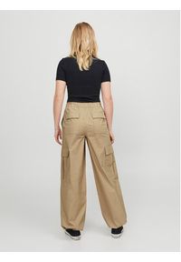 JJXX Spodnie materiałowe Yoko 12224655 Beżowy Cargo Fit. Kolor: beżowy. Materiał: bawełna #3