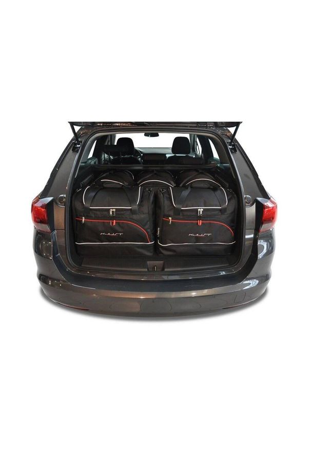 KJUST - Torby Do Bagażnika Opel Astra Tourer 2016-2021 5Szt Kjust. Kolor: czarny. Styl: sportowy