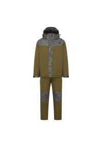 TRAKKER - Zestaw kurtka i spodnie Trakker Core. Kolor: wielokolorowy, zielony, brązowy. Materiał: dresówka #1