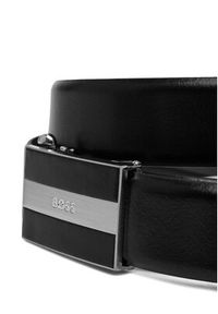 BOSS Pasek Boss_Icon_Leat_Os35 50546937 Czarny. Kolor: czarny. Materiał: skóra #3