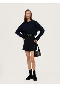 Kazar - Czarne proste botki damskie typu chelsea z wsuwaną cholewką. Kolor: czarny. Materiał: zamsz. Szerokość cholewki: normalna. Sezon: jesień, zima #6