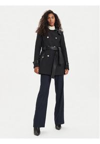 Morgan Trencz 242-GZIMA Czarny Slim Fit. Kolor: czarny. Materiał: bawełna, syntetyk #3