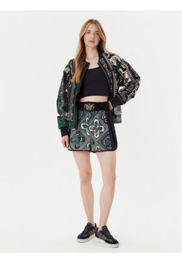 Adidas - adidas Szorty sportowe FARM Premium JW4481 Czarny Loose Fit. Kolor: czarny. Materiał: syntetyk