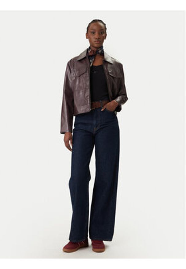 Tommy Jeans Bluzka DW0DW22265 Czarny Slim Fit. Kolor: czarny. Materiał: bawełna
