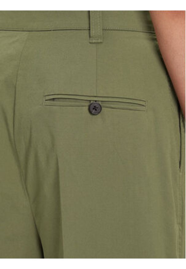 Marc O'Polo Spodnie materiałowe 506 0341 10105 Zielony Loose Fit. Kolor: zielony. Materiał: bawełna