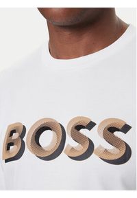 BOSS T-Shirt H-Thompson 656 50551902 Biały Regular Fit. Kolor: biały. Materiał: bawełna #3