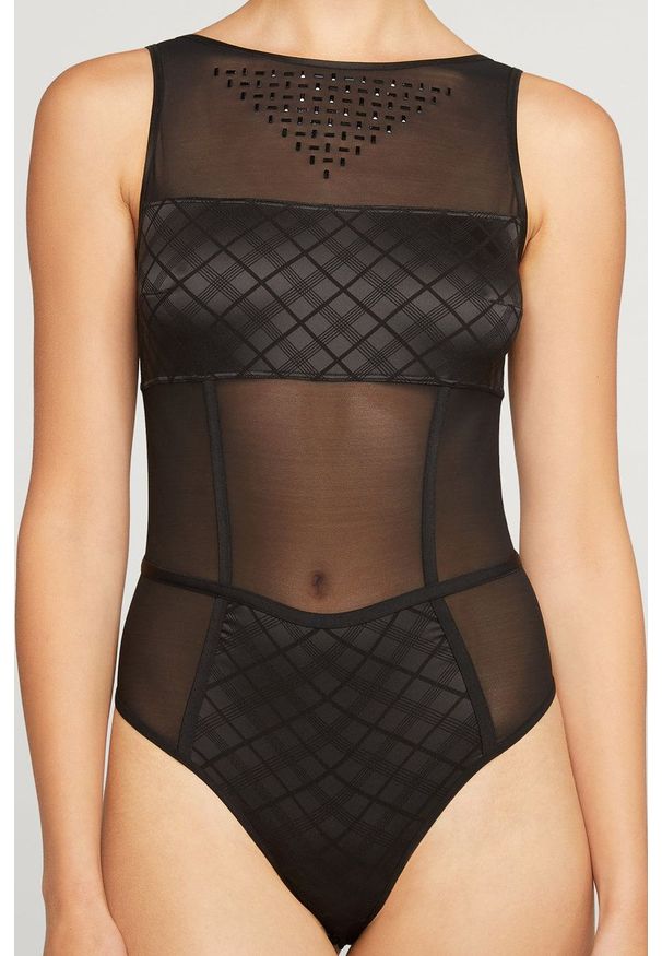 Wolford Body kolor czarny. Kolor: czarny