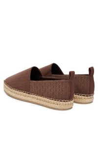 Calvin Klein Espadryle Oblique Espadrille Aop HW0HW02933 Brązowy. Kolor: brązowy. Materiał: materiał #6