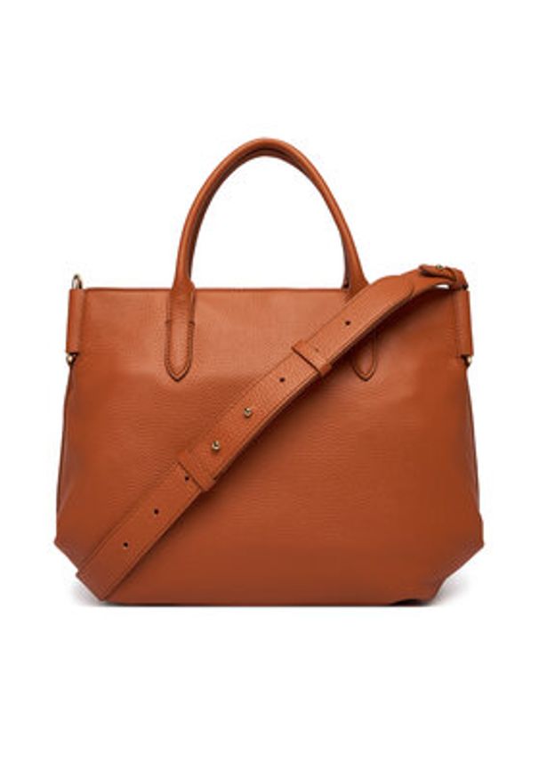 Coccinelle Torebka T95 Coccinellerebekka E1 T95 18 02 01 Brązowy. Kolor: brązowy. Materiał: skórzane