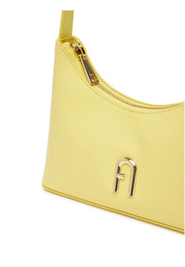 Furla Torebka WB00863 AX0733 3684S Żółty. Kolor: żółty. Materiał: skórzane