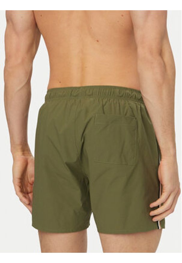 BOSS Szorty kąpielowe Iconic 50491594 Zielony jasny Regular Fit. Kolor: zielony