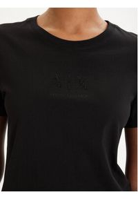 Armani Exchange T-Shirt XW001459 AF10356 UC001 Czarny Regular Fit. Kolor: czarny. Materiał: bawełna #4
