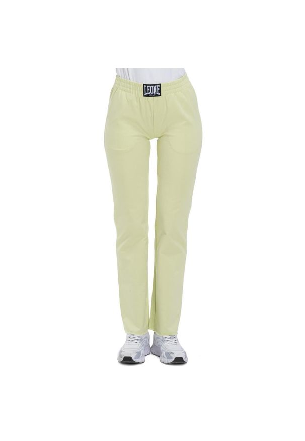 LEONE 1947 APPAREL - Damskie spodnie Silence Work. Kolor: zielony. Materiał: lycra. Sport: fitness