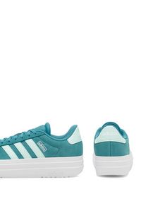 Adidas - adidas Sneakersy Vl Court Bold J IH4778 Niebieski. Kolor: niebieski. Materiał: zamsz, skóra #4