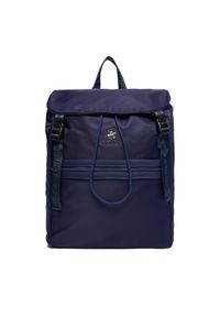 Beverly Hills Polo Club Plecak C-BHPC-B-006-08 Granatowy. Kolor: niebieski. Materiał: poliester #1